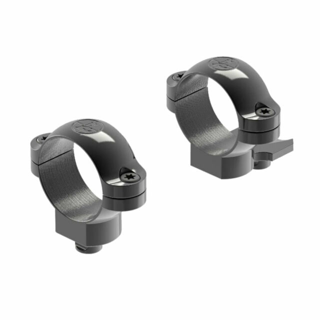 Leupold QR Scope Extension Rings, 1", Medium, Gloss Black, 49983