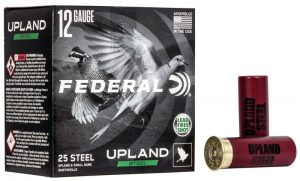 Federal Upland Steel 12 Ga, 2-3/4″, 1-1/8 oz, #6 Steel Shot Box of 25 — Go Tenda