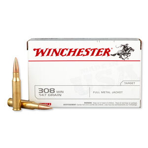 Winchester USA 308 Win 147 Gr FMJ Box of 20 — Go Tenda