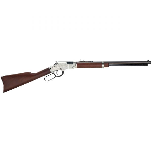 775277-Henry_The_Silver_Eagle_17_HMR_Lever_Action_Rifle_Brown-H004SEV 775277-Henry_The_Silver_Eagle_17_HMR_Lever_Action_Rifle_Brown-H004SEV