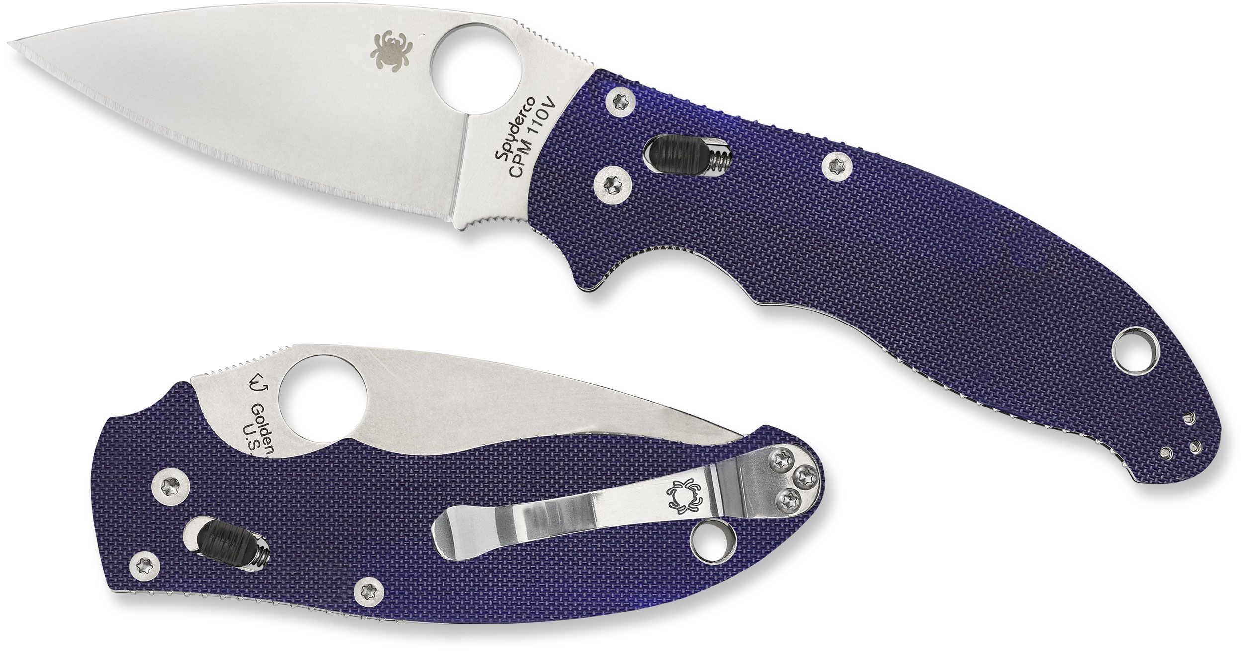 MANICO♥ Spyderco Manix 2 - C101GP2 | House of Knives Canada