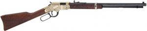 Henry Golden Boy Deluxe Engraved 3rd Edition Lever 17 HMR 20″ Octagonal Barrel 11+1 — Go Tenda