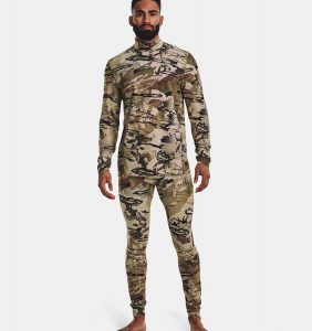 Under Armour Men's ColdGear® Infrared Camo Mock Long Sleeve