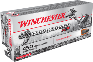 Winchester Deer Season XP 450 Bushmaster 250 gr Extreme Point Box of 20 — Go Tenda