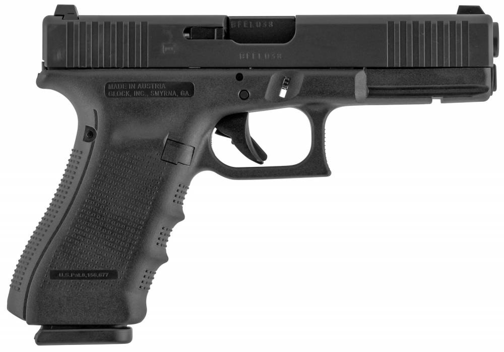 Glock 17 Gen4 Front Serrations 9mm 4.48