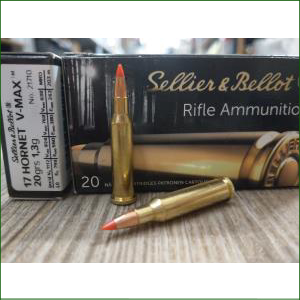 Sellier & Bellot 17 Hornet V-MAX 20Gr PTS Box of 20 — Go Tenda