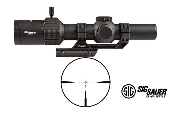 Sig Sauer TANGO MSR 1-8x24mm Illum MSR BDC8 SFP Black Riflescope w