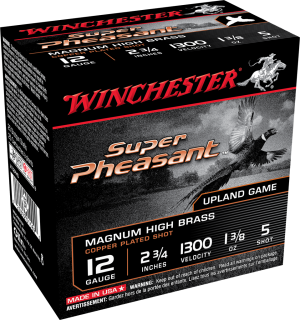 Winchester Super X Pheasant Copperplated 12 Ga, 2-3/4″, 1-3/8 oz #4 Box of 25 — Go Tenda