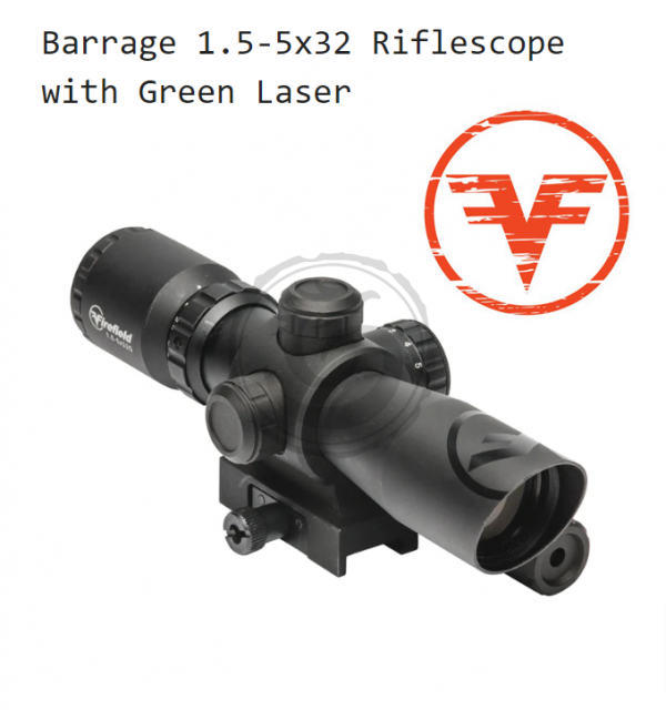 Firefield FF13061 1.5-5x32 ライフルスコープ 実物 Firefield : Barrage 1.5-5x32 Riflescope ライフルスコープ