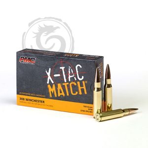 PMC X-Tac Match 308 Win 168 Gr OTM Box of 20 — Go Tenda