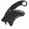 MTech USA Fixed Blade Knife, Black & Green - MT-665BG MT-665BG