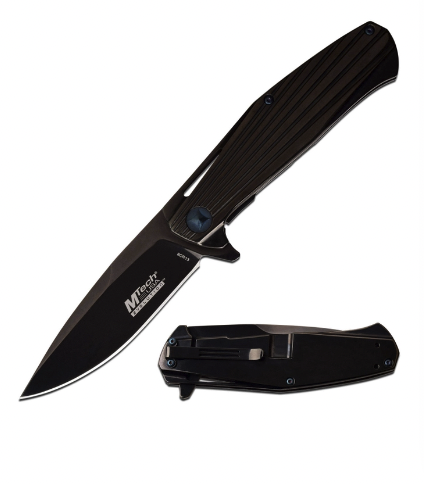 MTech USA Evolution Folding Knife, Black - MTE-FDR005-GS MTE-FDR005-GS