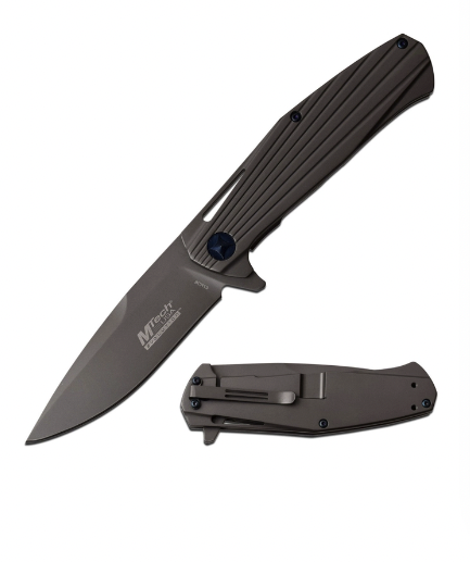 MTech USA Evolution Folding Knife, Gray - MTE-FDR005-GY MTE-FDR005-GY