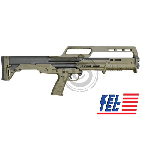 Kel tec ks7 pump action 12ga 18 5 shotgun non restricted od green
