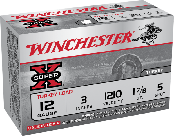 Winchester Super-X Turkey 12 Ga 2-3/4 Winchester Super-X Turkey 12 Ga 2-3/4