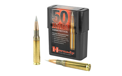 Hornady Match 50 BMG Ammunition 750gr A-MAX MATCH Box of 10