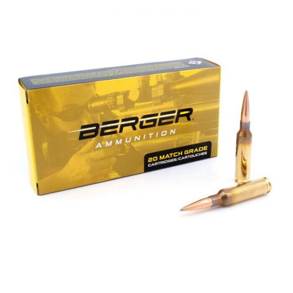 Berger Long Range 6.5 Creedmoor 144 GR Hybrid Target Box of 20