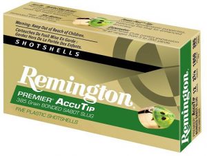 Remington Premier 20 Ga AccuTip Bonded Sabot Slugs 2-3/4″ Box of 5 — Go Tenda