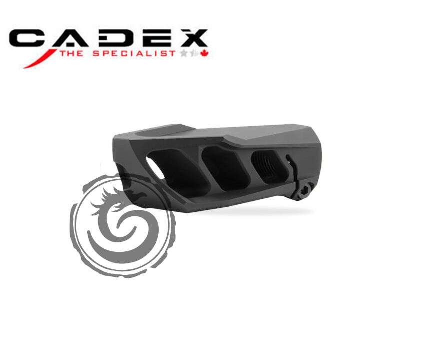 CADEX MX1 Mini Muzzle Brake (5/8-24 tpi) Max 6.5 Cal » Tenda Canada