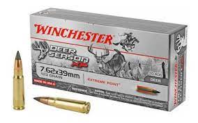 JELADO Winchester Deer Skin L 美品 Winchester Deer Season XP 7.62x39 123 Gr Extreme Point Box of 20