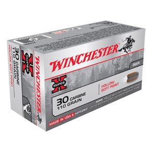 Winchester Super-X 30 Carbine 110 Gr Hollow Soft Point Box of 50 — Go Tenda
