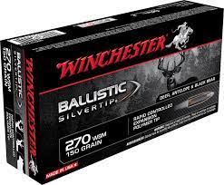 Winchester Supreme Ballistic Silvertip 270 WSM 150 gr Polymer Tip Box of 20 — Go Tenda