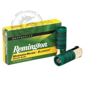 Remington Express Managed Recoil Slug 12 Ga, 2-3/4″, 1 oz, Lead Rifled Slug Box of 5 — Go Tenda