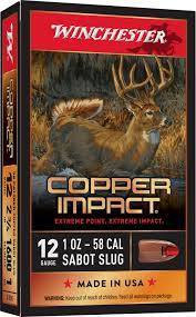 Winchester Copper Impact 12 Ga 2-3/4 Sabot Slug Box of 5 — Go Tenda