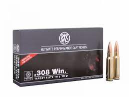 RWS Target Elite Rifle Ammo – 308 Win 154 Gr Box of 20 — Go Tenda