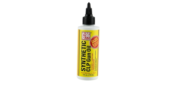 g96 synthetic clp gun oil 4 oz. bottle #1053