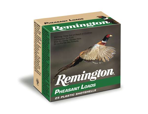 Remington Pheasant Loads 12 Ga, 2-3/4″, 1-1/4 oz #5 Box of 25 — Go Tenda