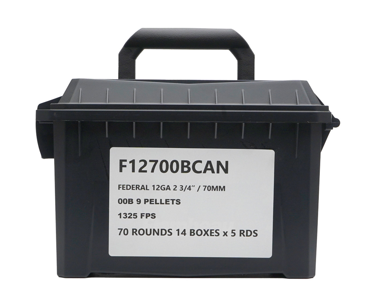 Federal Law Enforcement 12 Ga 00 BUCK 2-3/4