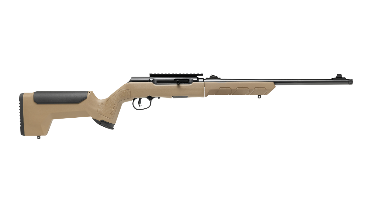 Savage A22 Takedown 22 LR 18″ Semi-Auto Rifle, FDE — Go Tenda
