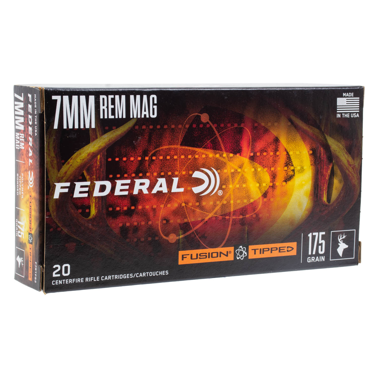 Federal Premium Fusion 7mm Rem Mag 175Gr Tipped Box of 20 — Go Tenda