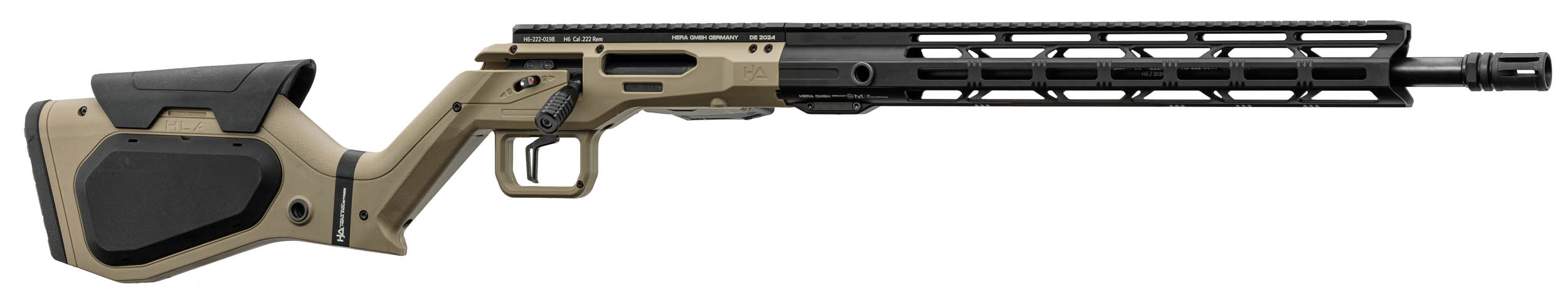 Hera Arms H6 223 Rem 18″ Threaded Bolt Action Rifle – Tan — Go Tenda