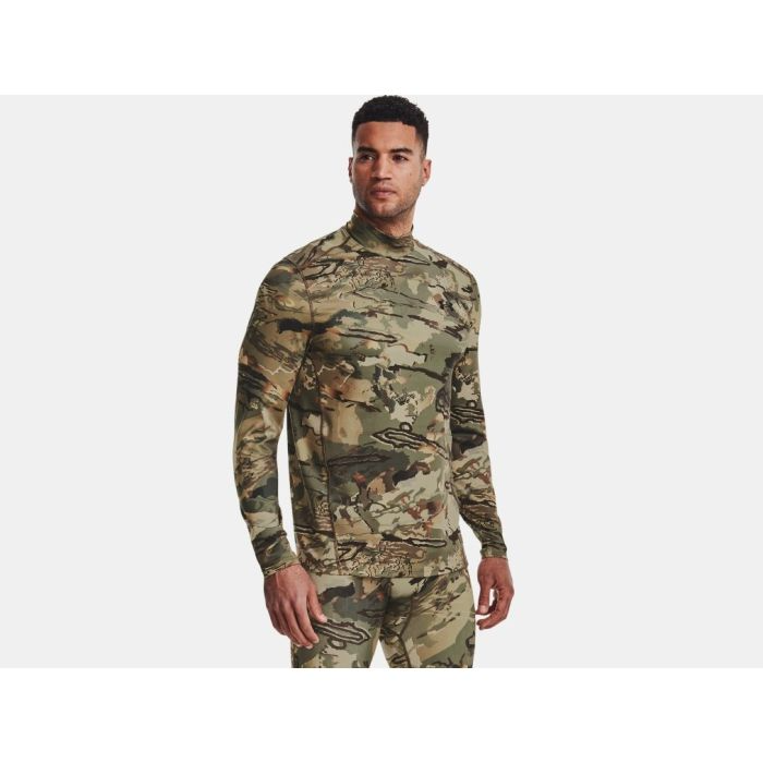 Under Armour Men's ColdGear® Infrared Camo Mock Long Sleeve
