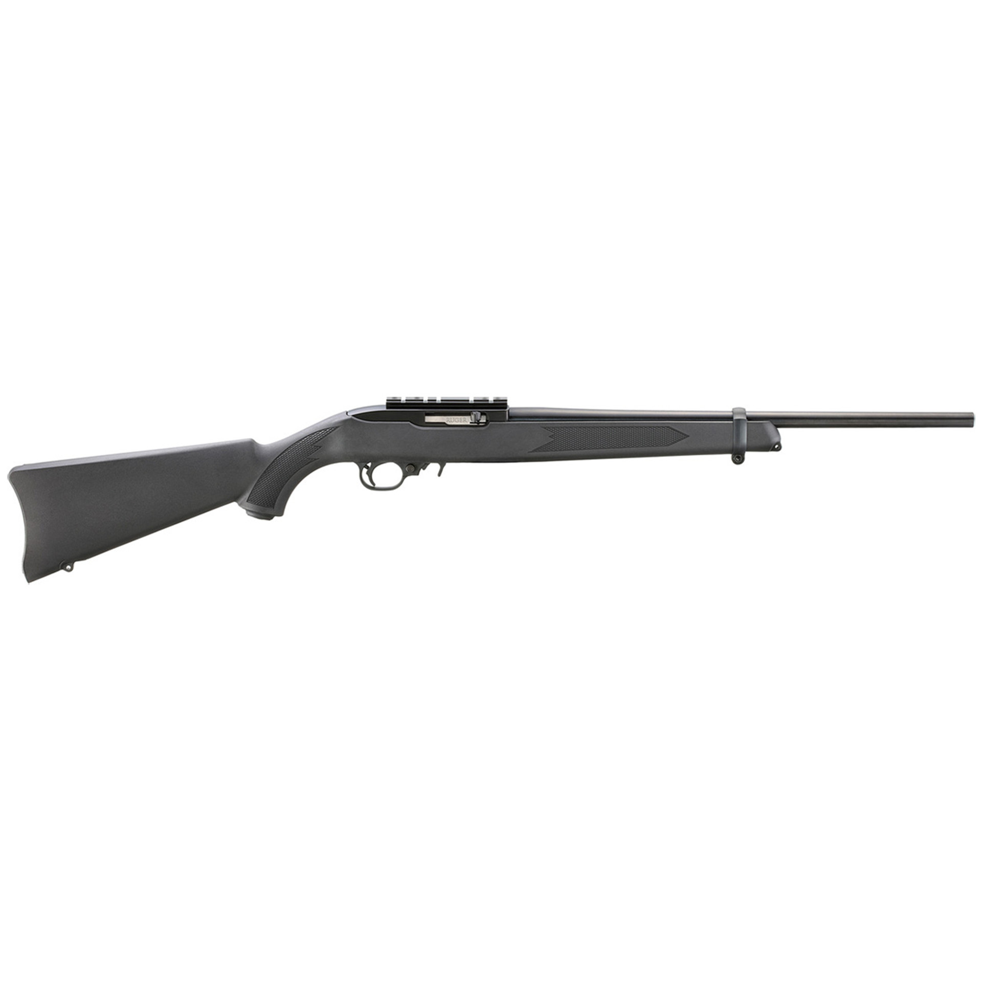 Ruger 10/22 Carbine 22 LR 18.5″ Satin Black Barrel Semi-Auto Rifle Black Synthetic Stock — Go Tenda