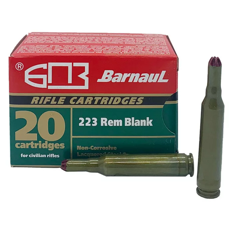 Barnaul 223 Rem Blank Ammunition Box of 20 — Go Tenda