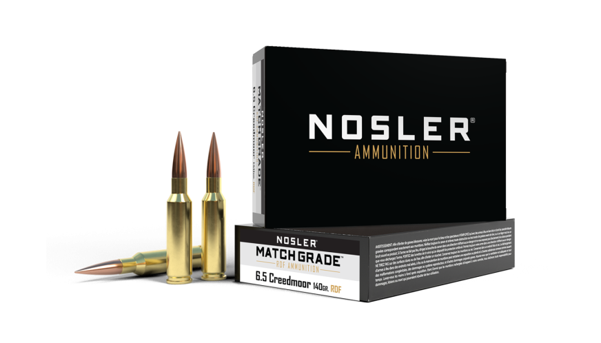 Nosler Match Grade 6.5 Creedmoor 140 Gr RDF HPBT Box of 20 — Go Tenda
