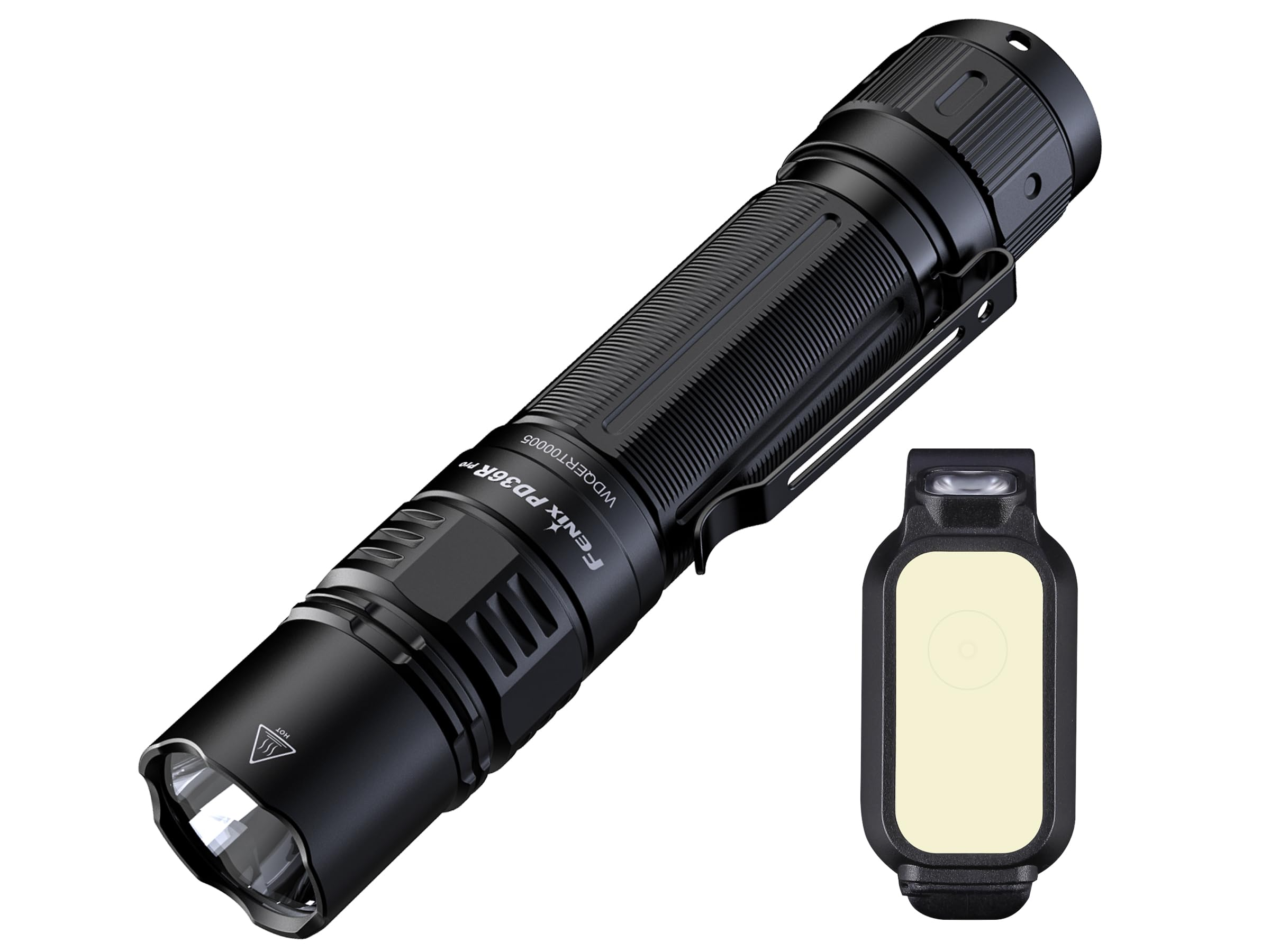 Fenix PD36R Pro 2800 Lumen Rechargeable Tactical Flashlight + Mini