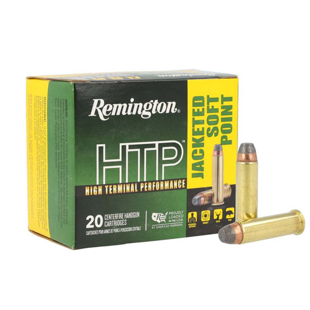 Remington HTP 44 Mag 240 Gr JSP Box of 20 — Go Tenda