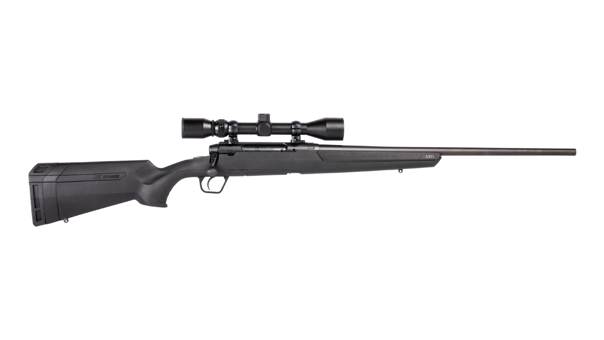 Savage AXIS XP Compact 6.5 Creedmoor 20″ Bolt Action Rifle w/ 3