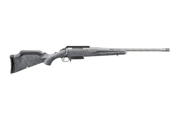 Ruger American Gen II 30-06 20″ Threaded Barrel, Gray Splatter Stock — Go Tenda