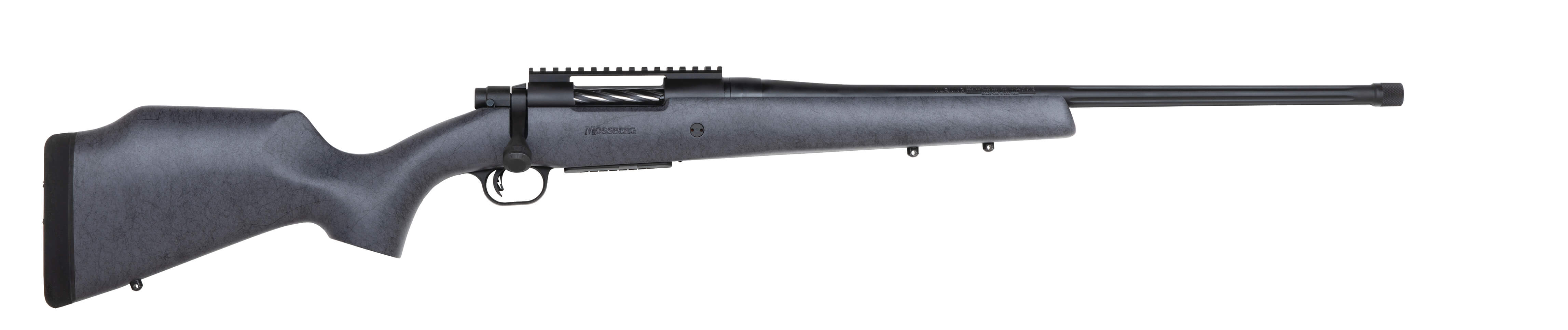 Mossberg Patriot LR Hunter 6.5 Creedmoor 22″ Fluted Barrel Spider Gray Stock — Go Tenda