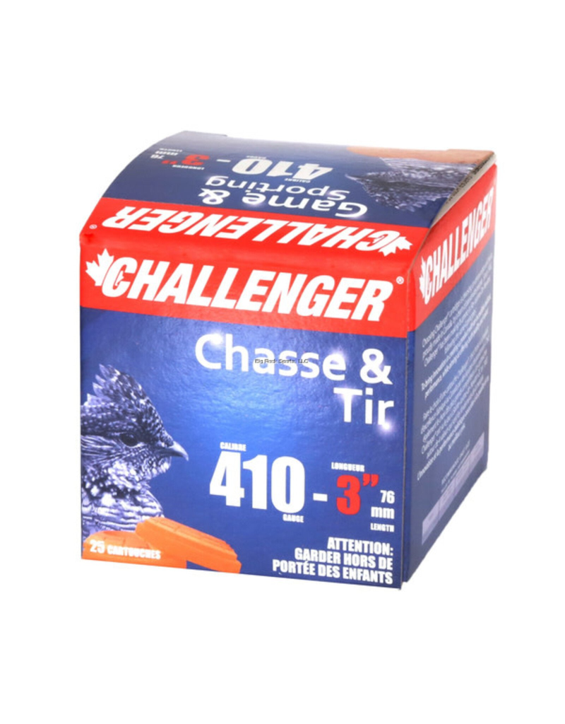 Challenger Hi-Brass 410 Ga, 3″, 11/16oz, #6 Box of 25 — Go Tenda