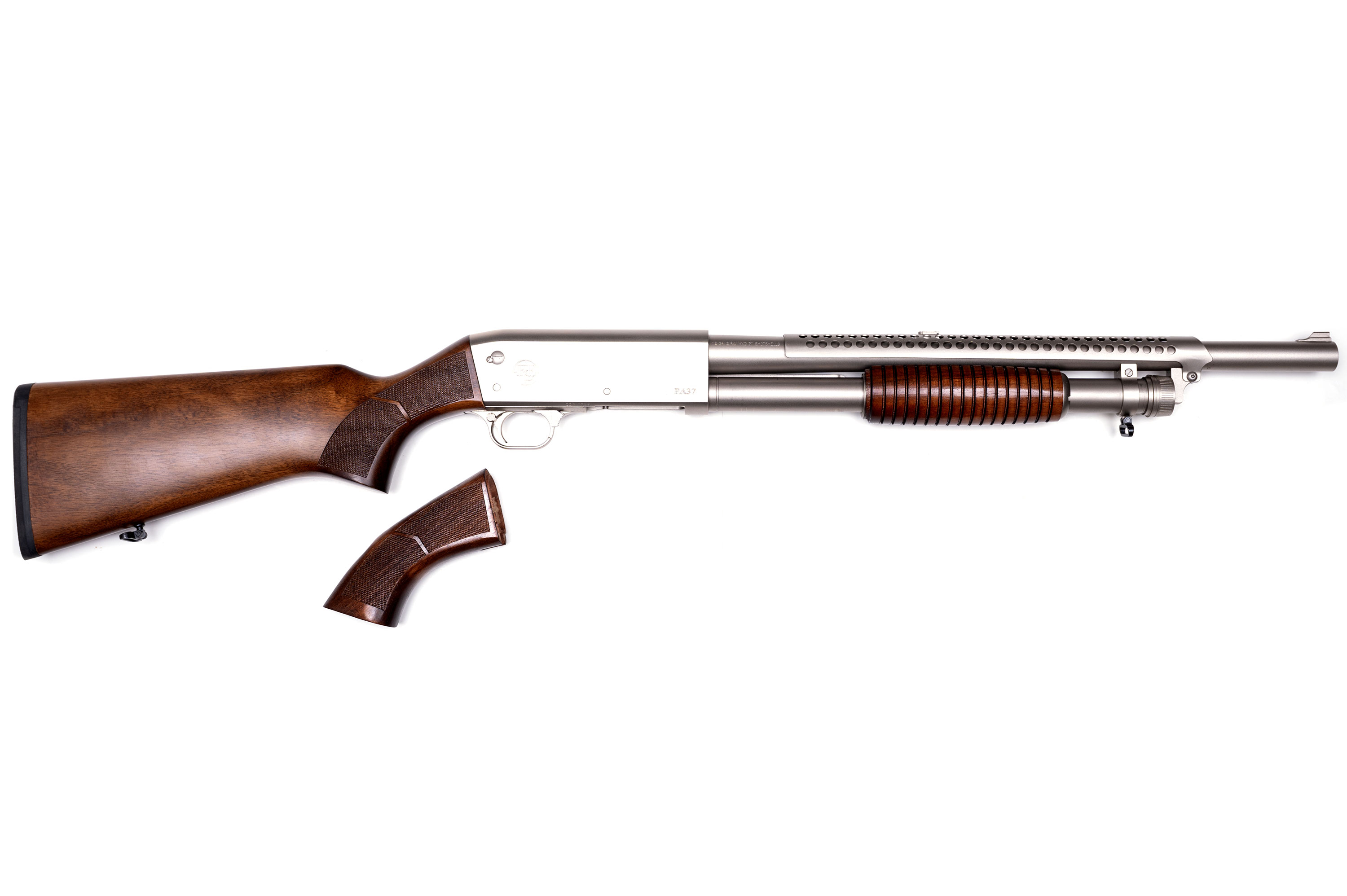 EGE Arms PA37 12 Ga 3” BRL 18.5” Walnut/Nickel — Go Tenda