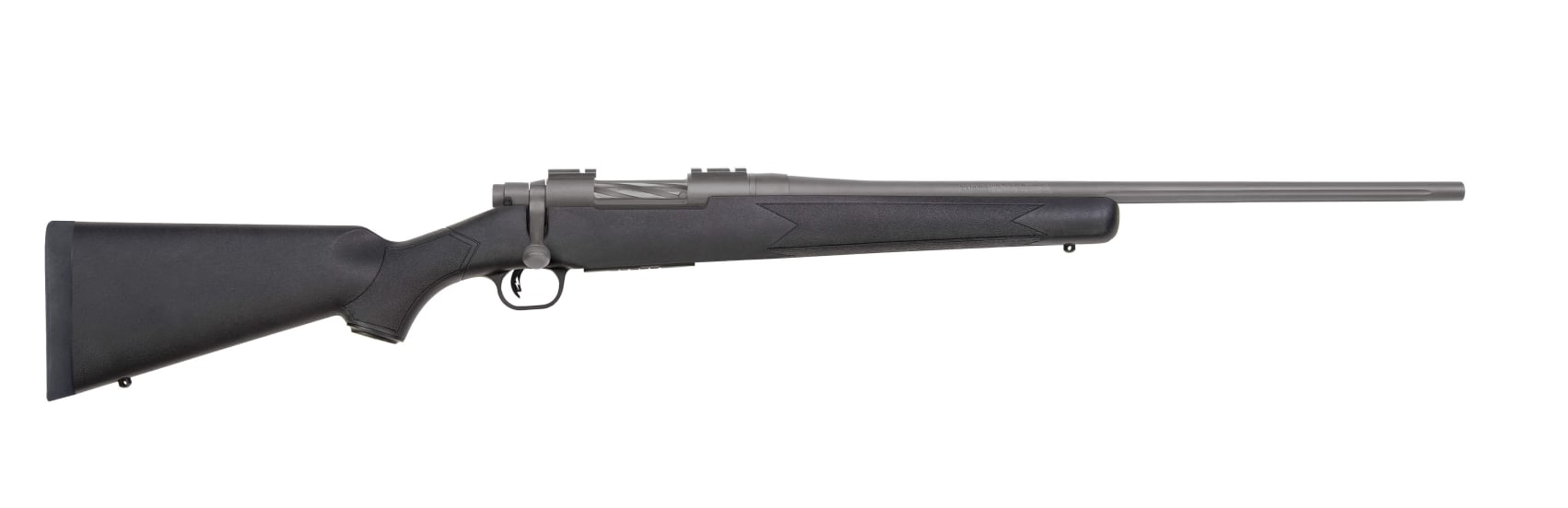 Mossberg Patriot Synthetic Cerakote 243 Win 22″ Fluted Bolt Action Rifle — Go Tenda