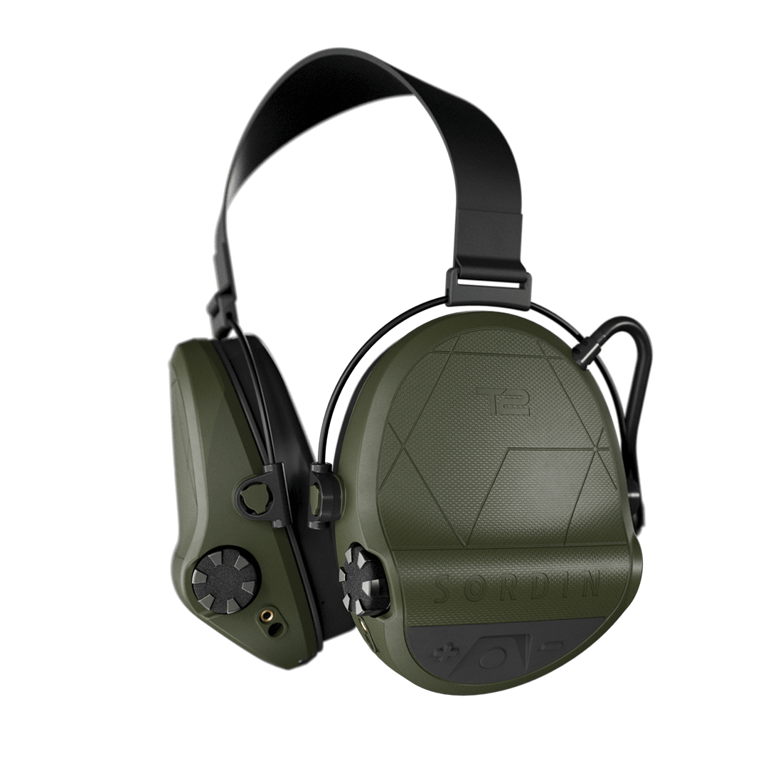 Sordin Supreme T2 Green Neckband Memory Foam 303006-20P