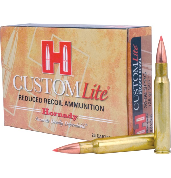 Hornady Custom Lite 30-06 SPR 125 Gr SST Box of 20 — Go Tenda