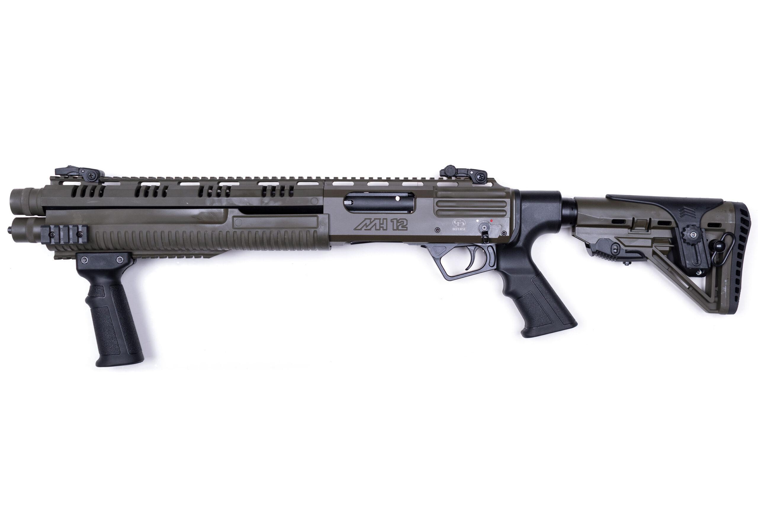 Charles Daly MH12 Double Barrel Pump 12 Ga 14” OD Green — Go Tenda